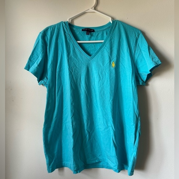 Ralph Lauren V Neck T Shirt - Picture 1 of 4